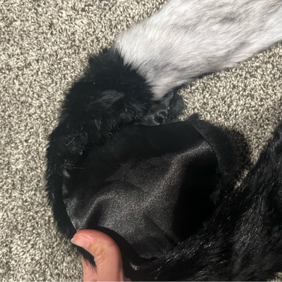 Multi color fur collar - Picture 3 of 6